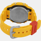 G-Shock Men Quartz Yellow Dial Digital Resin Watch G1335