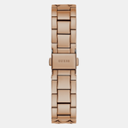 Guess Women Round Rose Gold watch