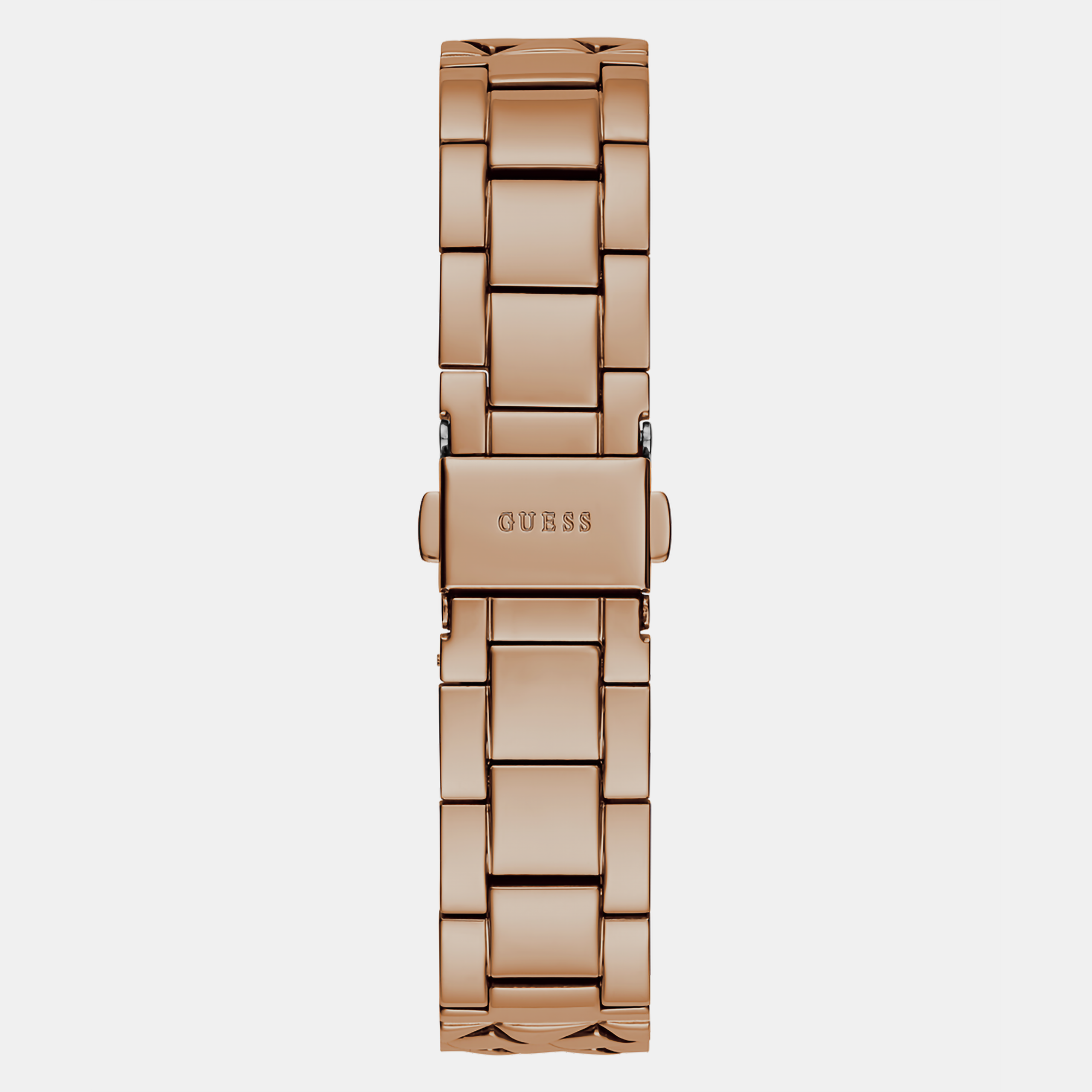 Guess Women Round Rose Gold watch
