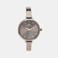 Sophisticated Grey Analog Female Stainless Steel Watch 9004T-M8816