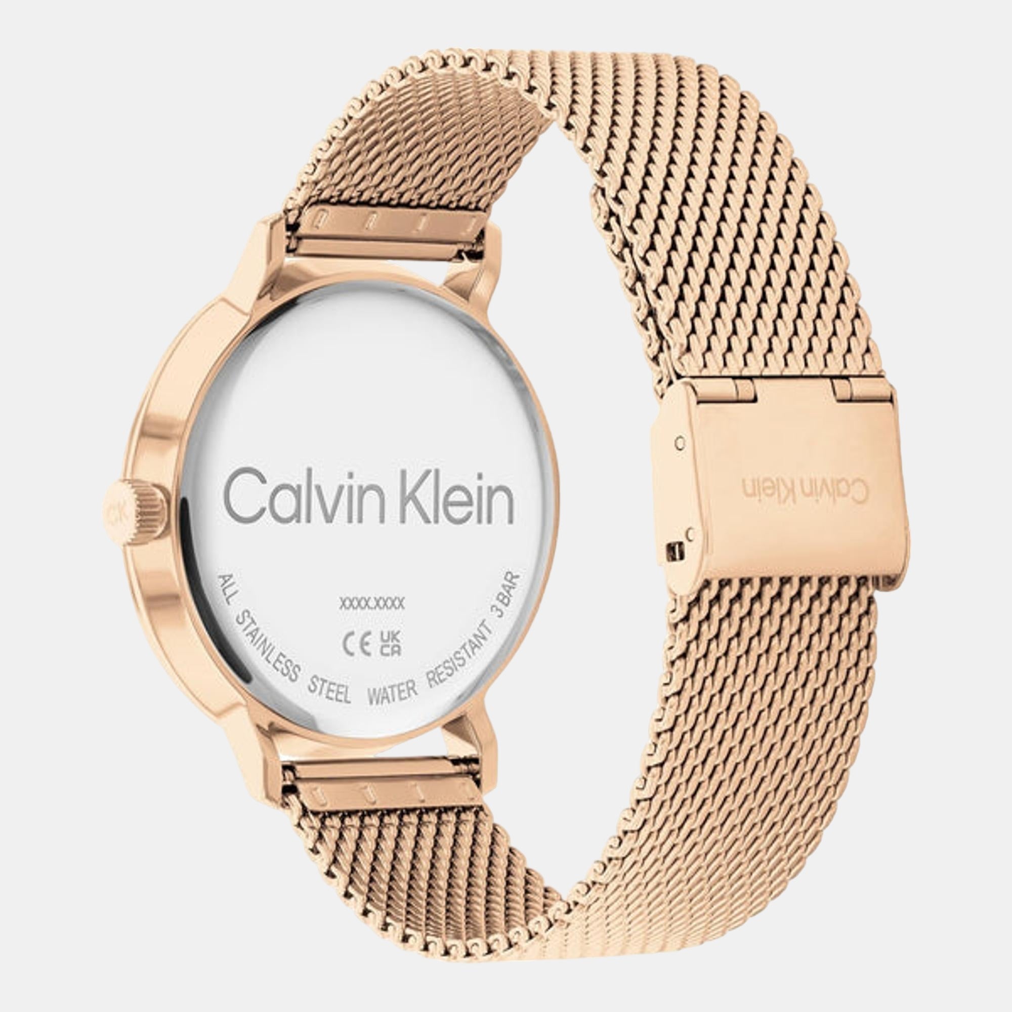 Calvin klein minimal watch hotsell rose gold