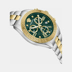 Versace Stainless Steel Round watch