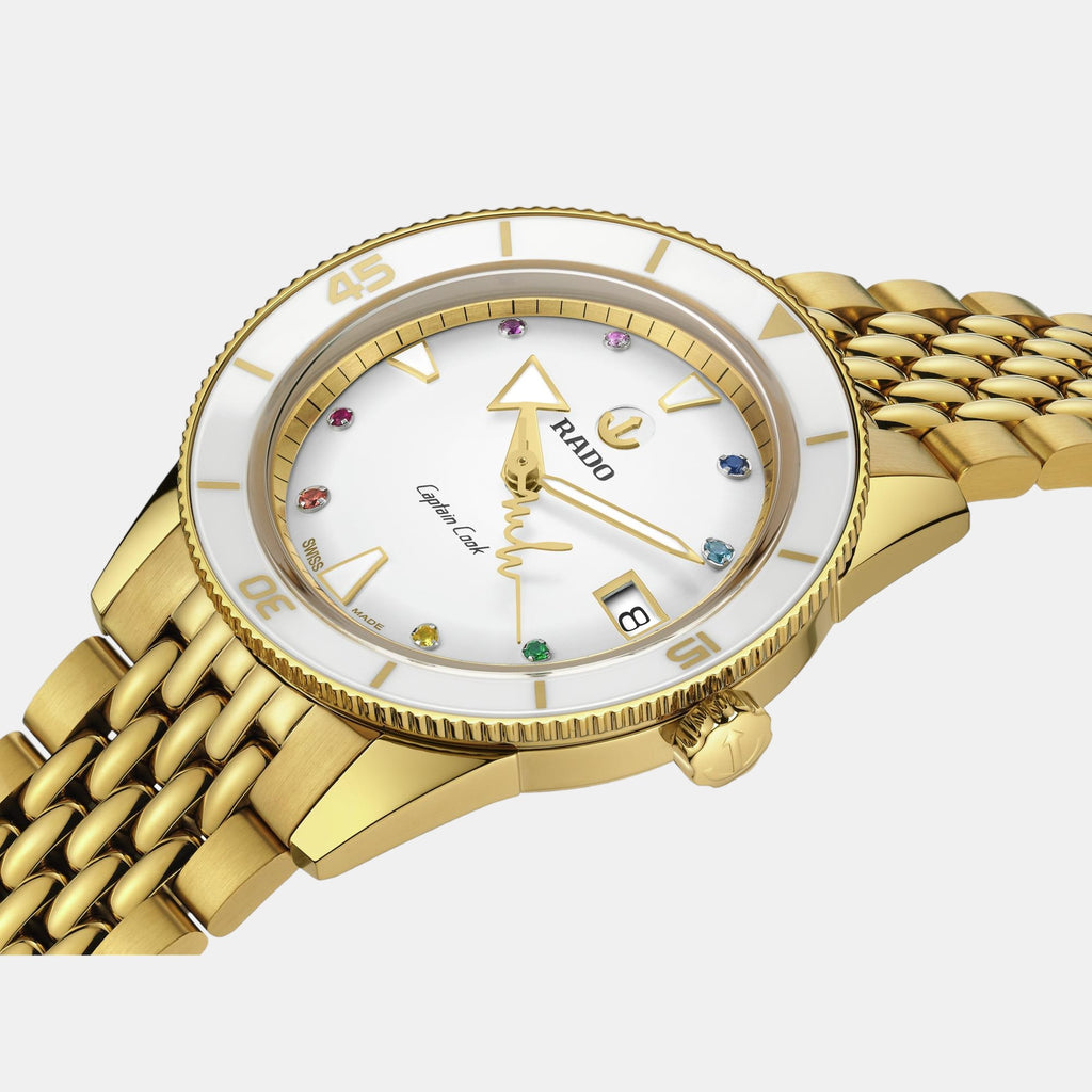 Captain Cook Women Automatic White Dial Analog Stainless Steel Watch R32117708