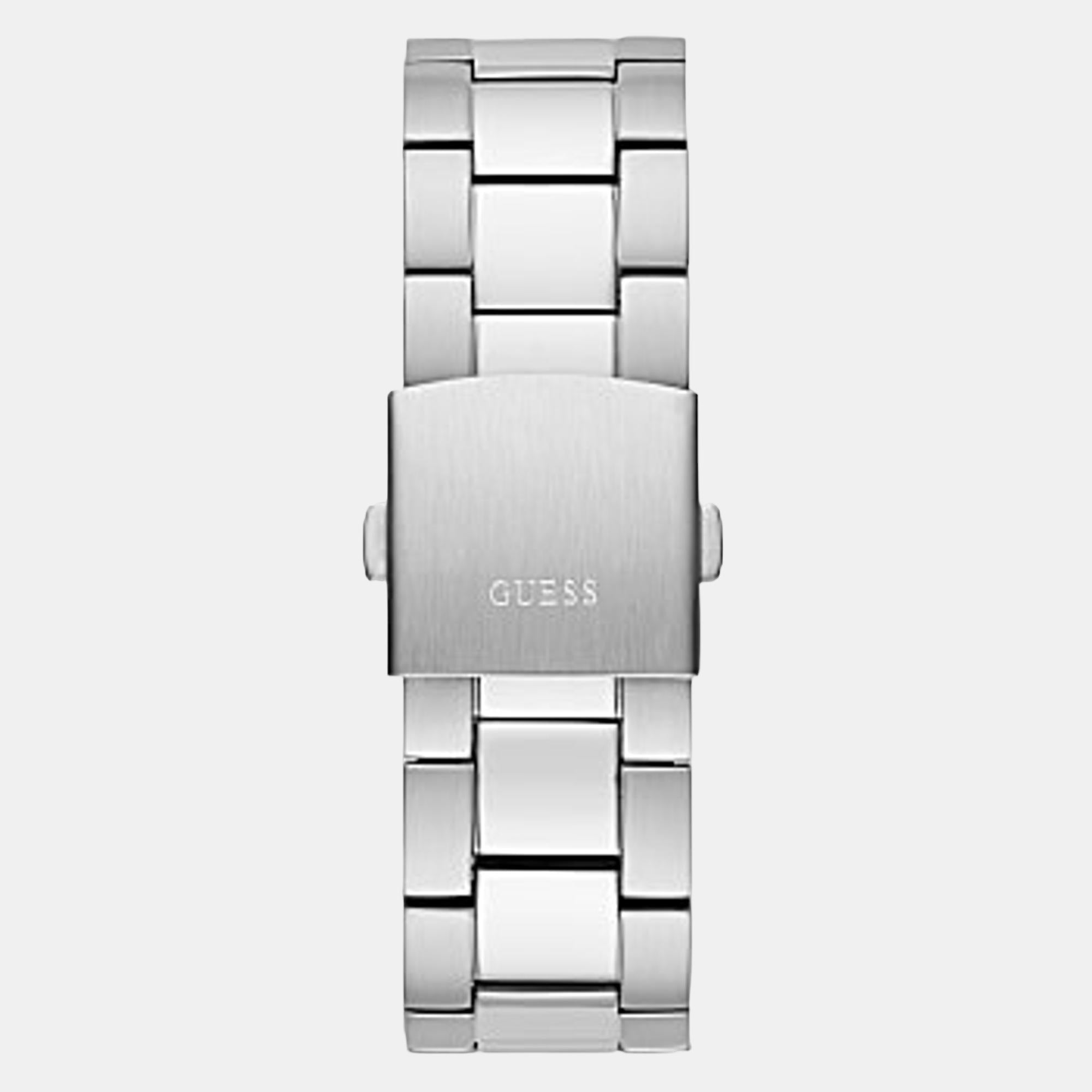 Edge Men Quartz Blue Dial Chronograph Stainless Steel Watch GW0539G1