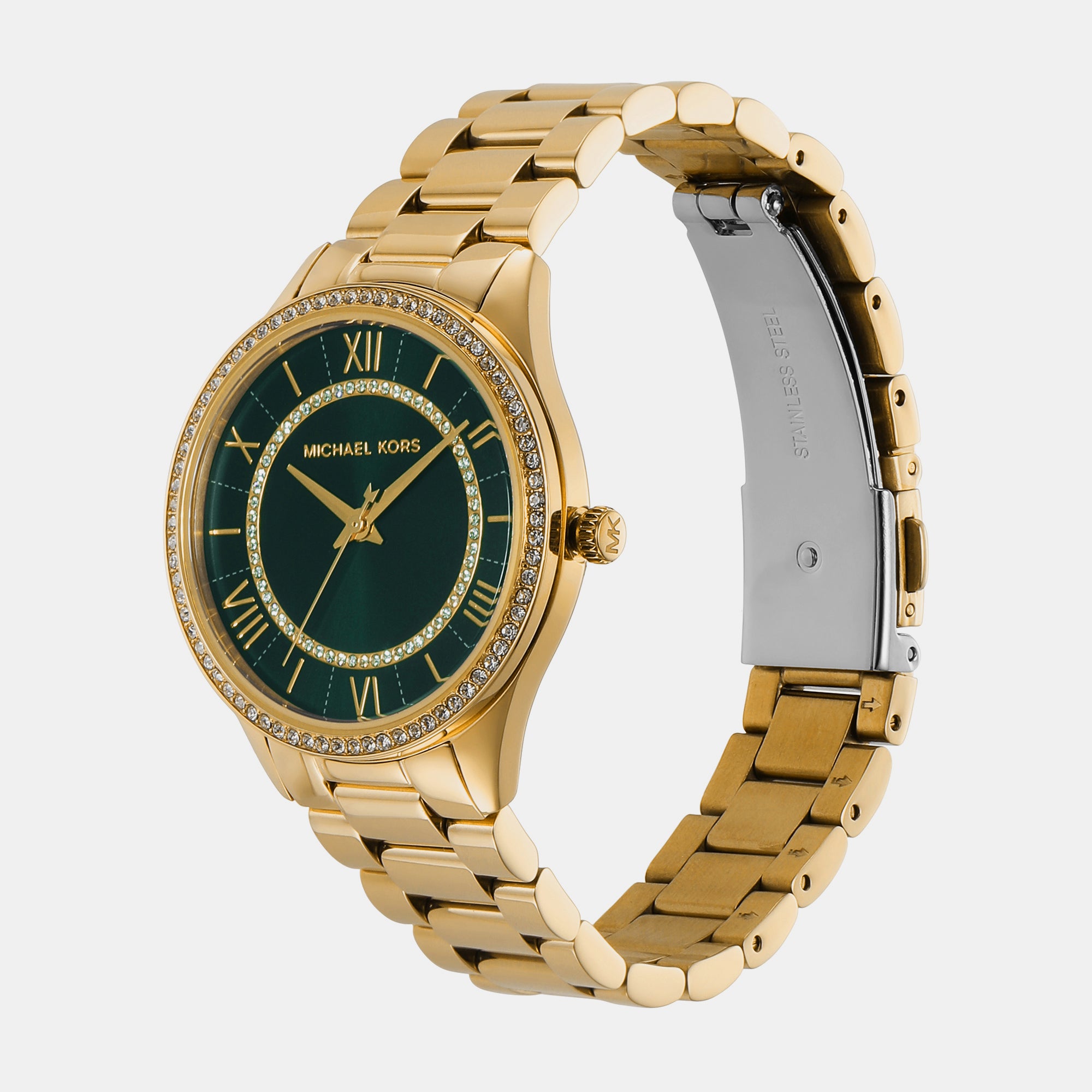 Michael Kors Women Round Green watch