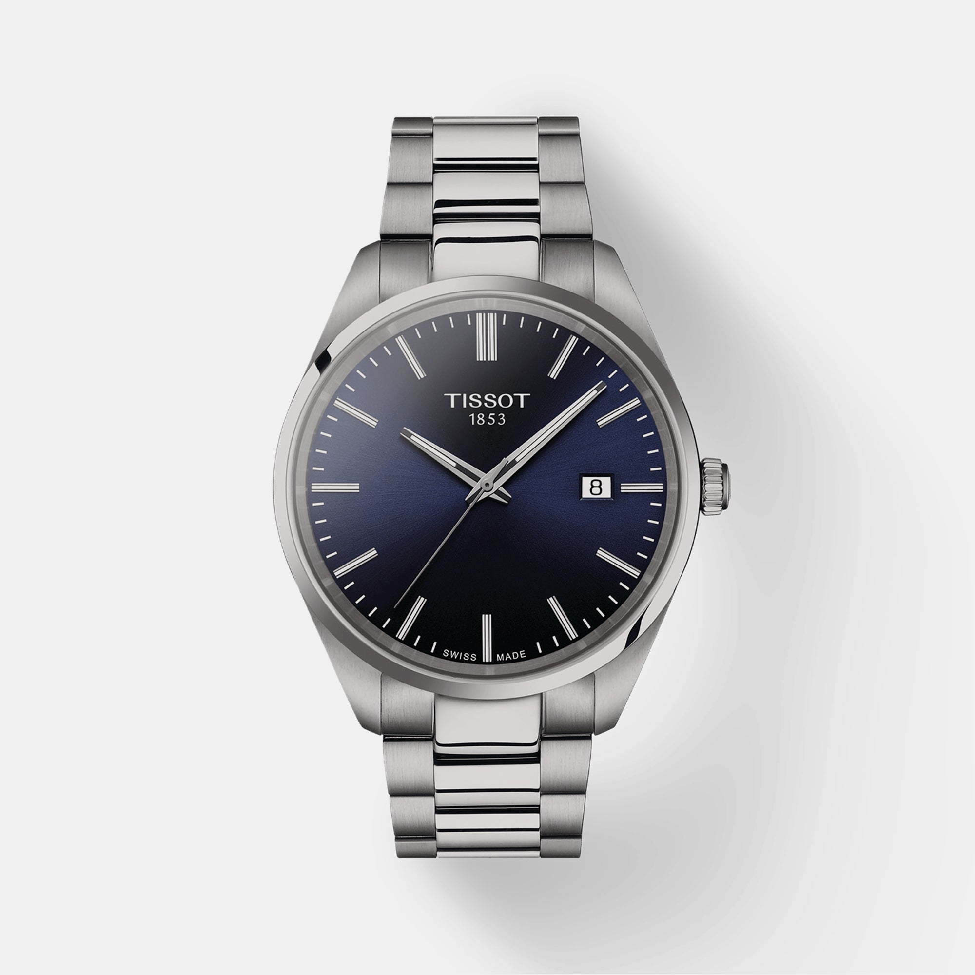 Tissot Round Blue Analog watch