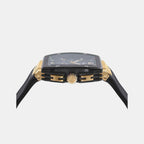 Ferragamo Men Tonneau Black watch