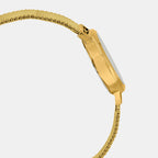 Casio Women Octagon Gold watch