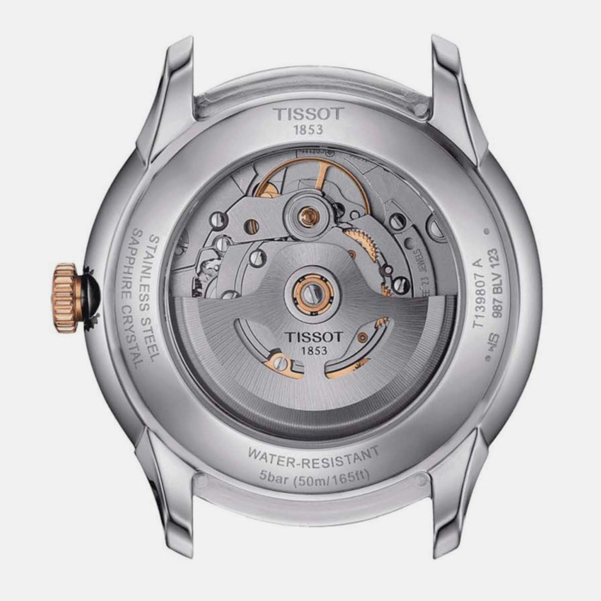 Tissot Men Round Silver watch