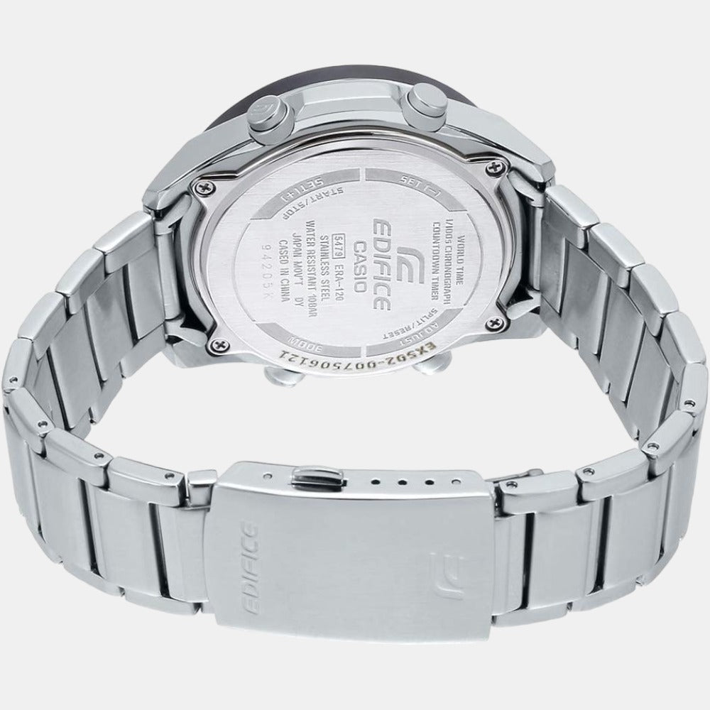 Casio Men Round Black watch