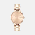 Calvin Klein Round Gold Analog watch