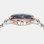Ferragamo Men Round Blue watch