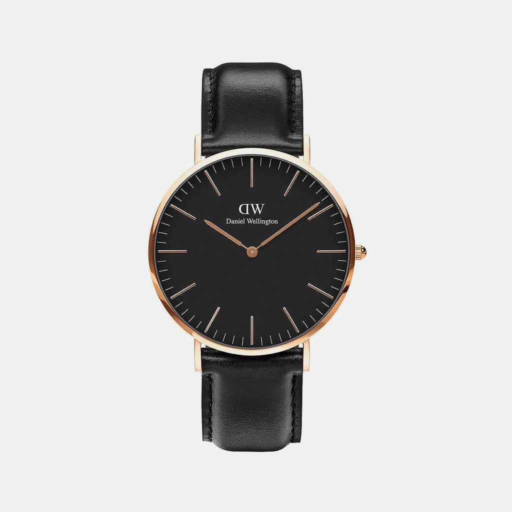 Daniel Wellington Round Black Analog watch