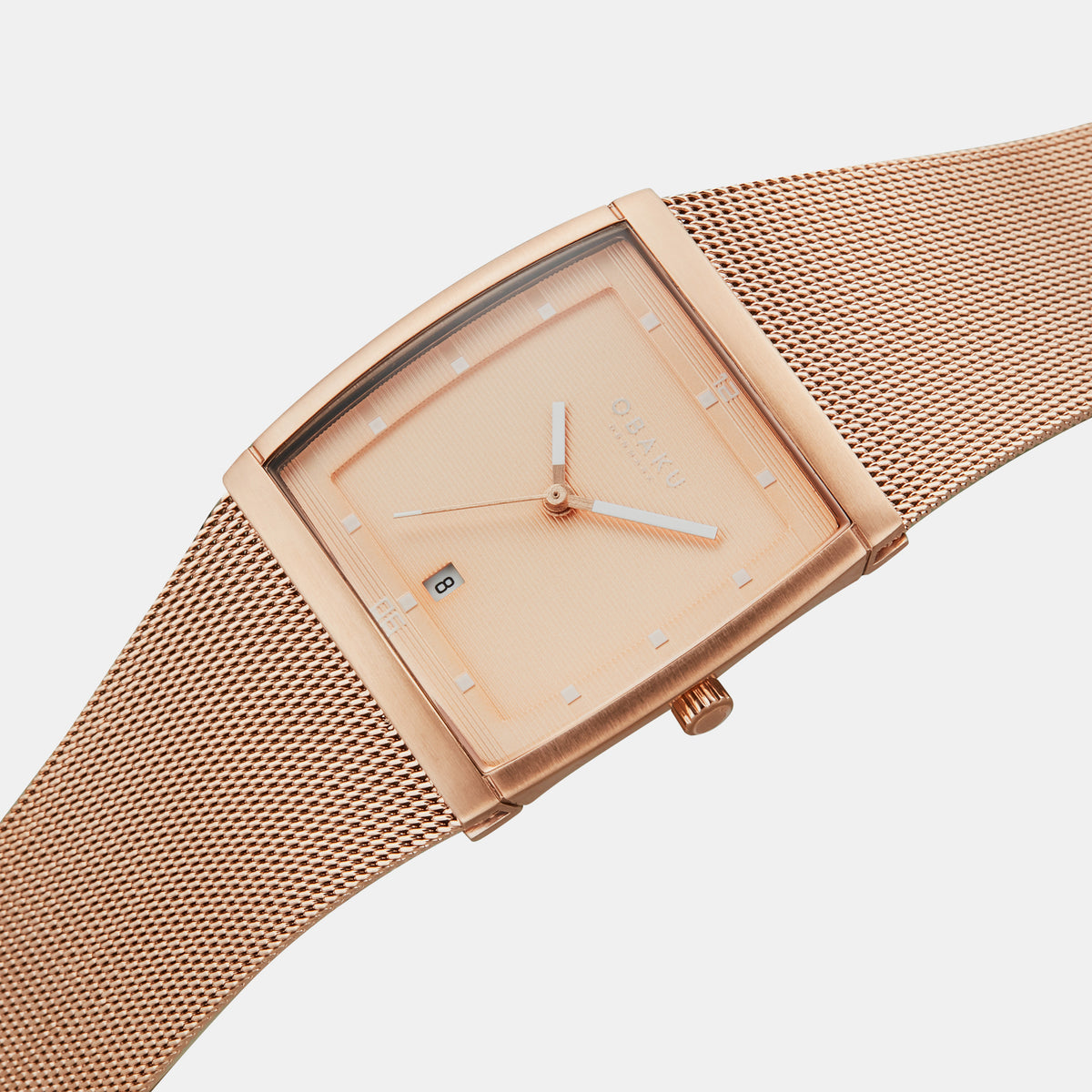 Obaku 42 mm Square Quartz watch
