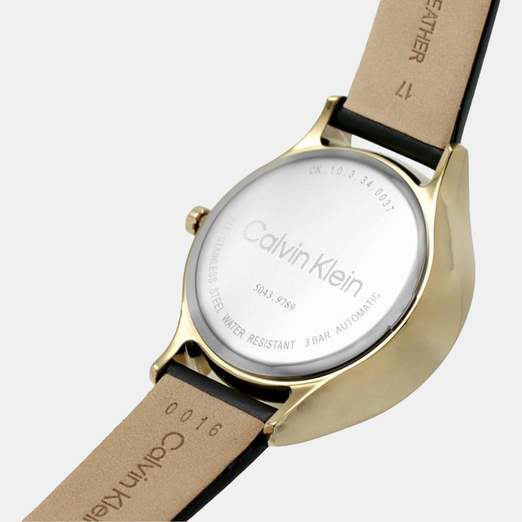 Calvin Klein 38 mm Black Quartz watch