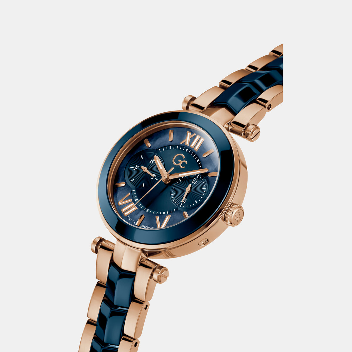 GC Stainless Steel Round watch