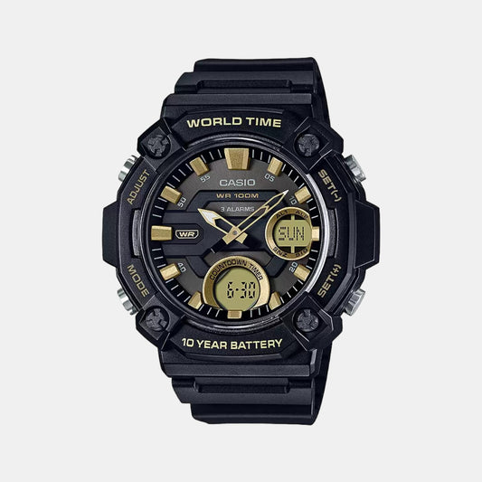 Youth Male Analog-Digital Silicon Watch AD264