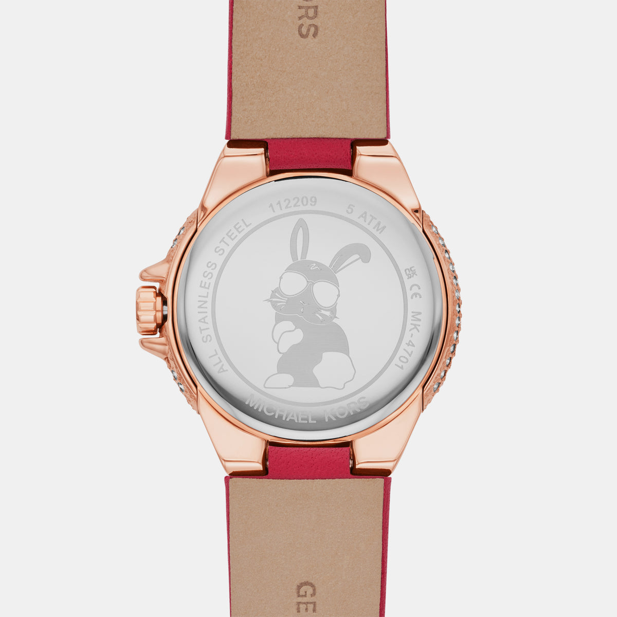 Camille Women Quartz Multicolour Dial Analog Leather Watch MK4701