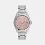 Seiko Round Pink Analog watch