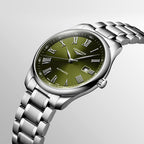 Longines Women Round Green watch