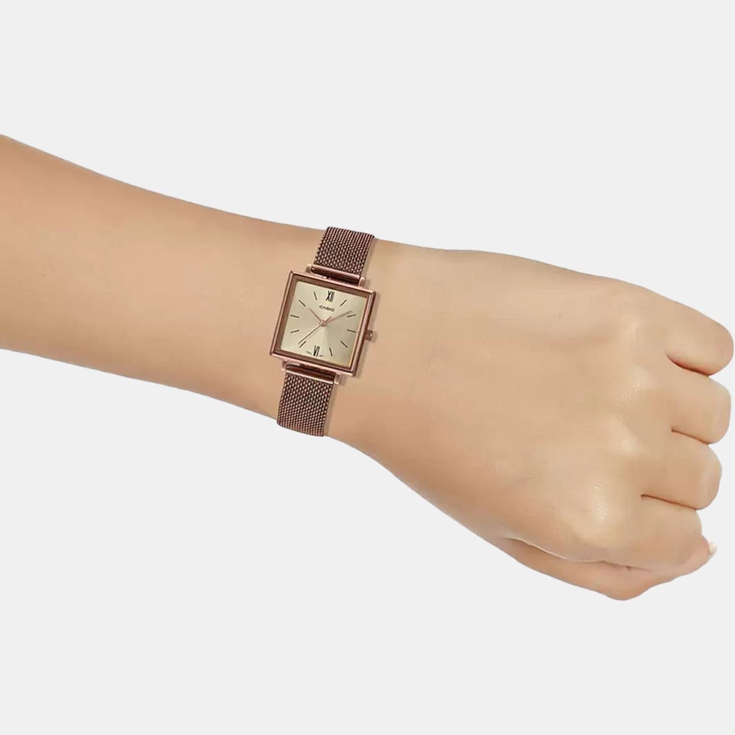 Casio Round Quartz Analog Women watch