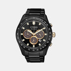 Citizen Round Black Chronograph watch