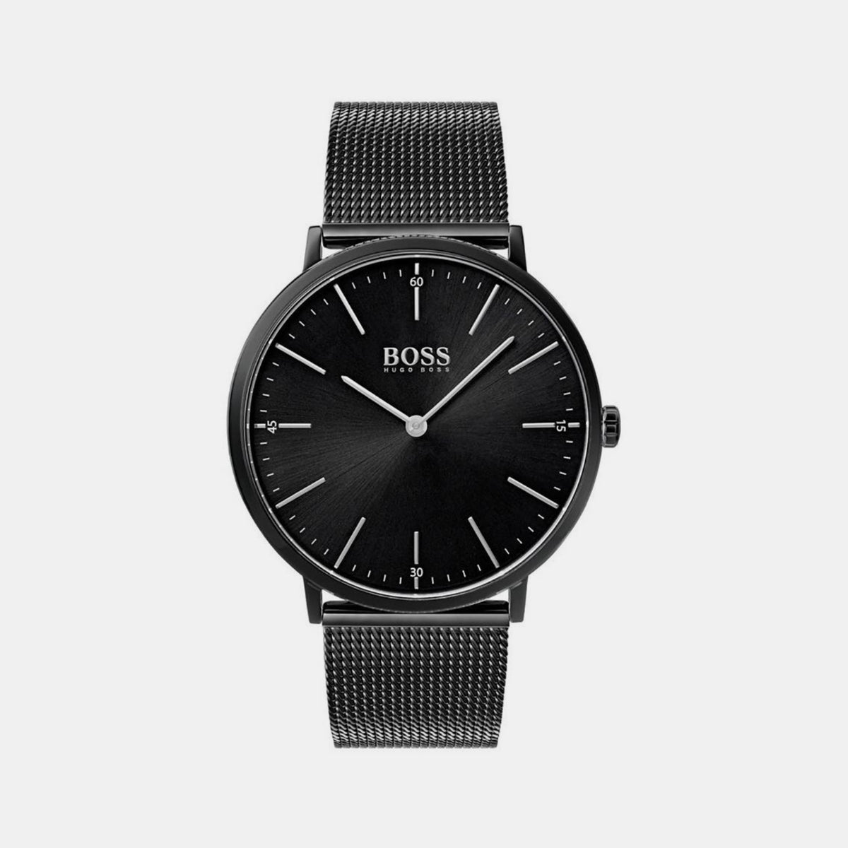 Boss Round Black Analog watch