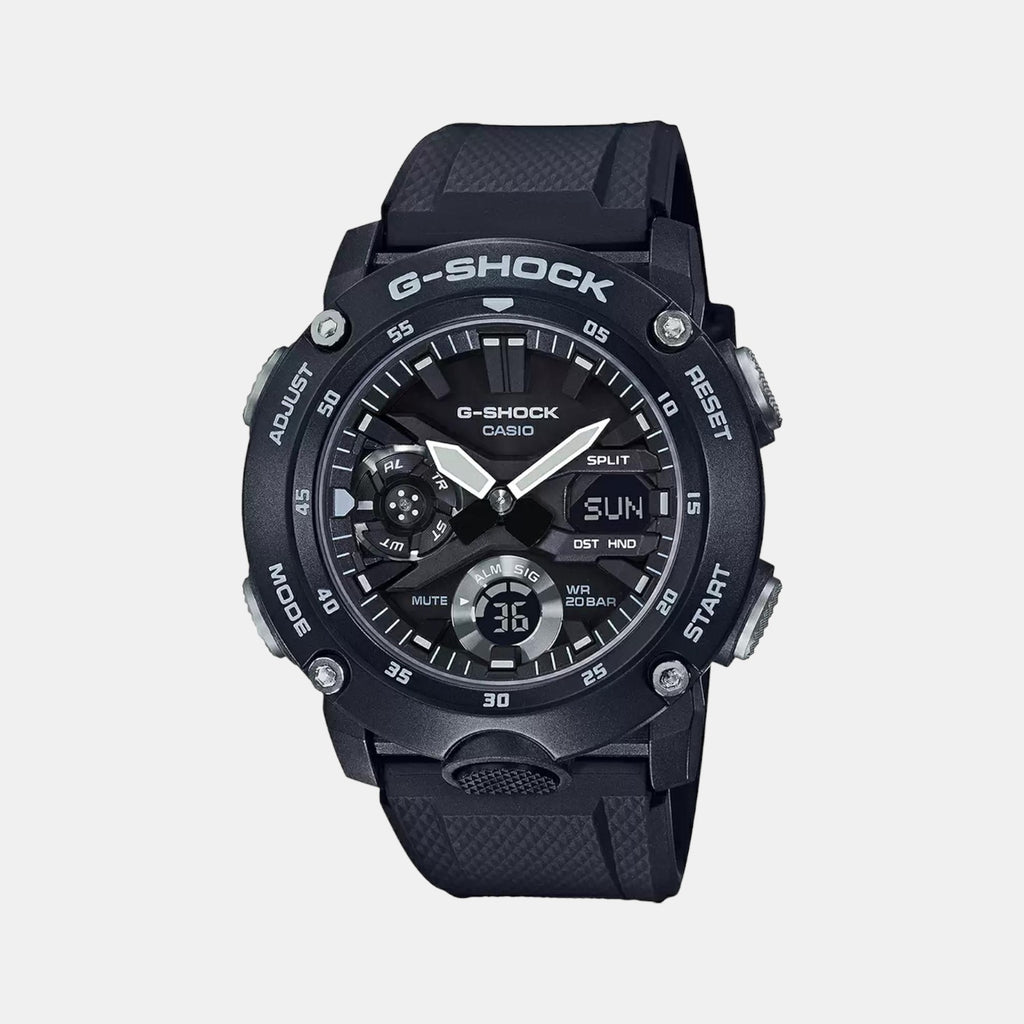 Casio Round Black Analog-Digital watch