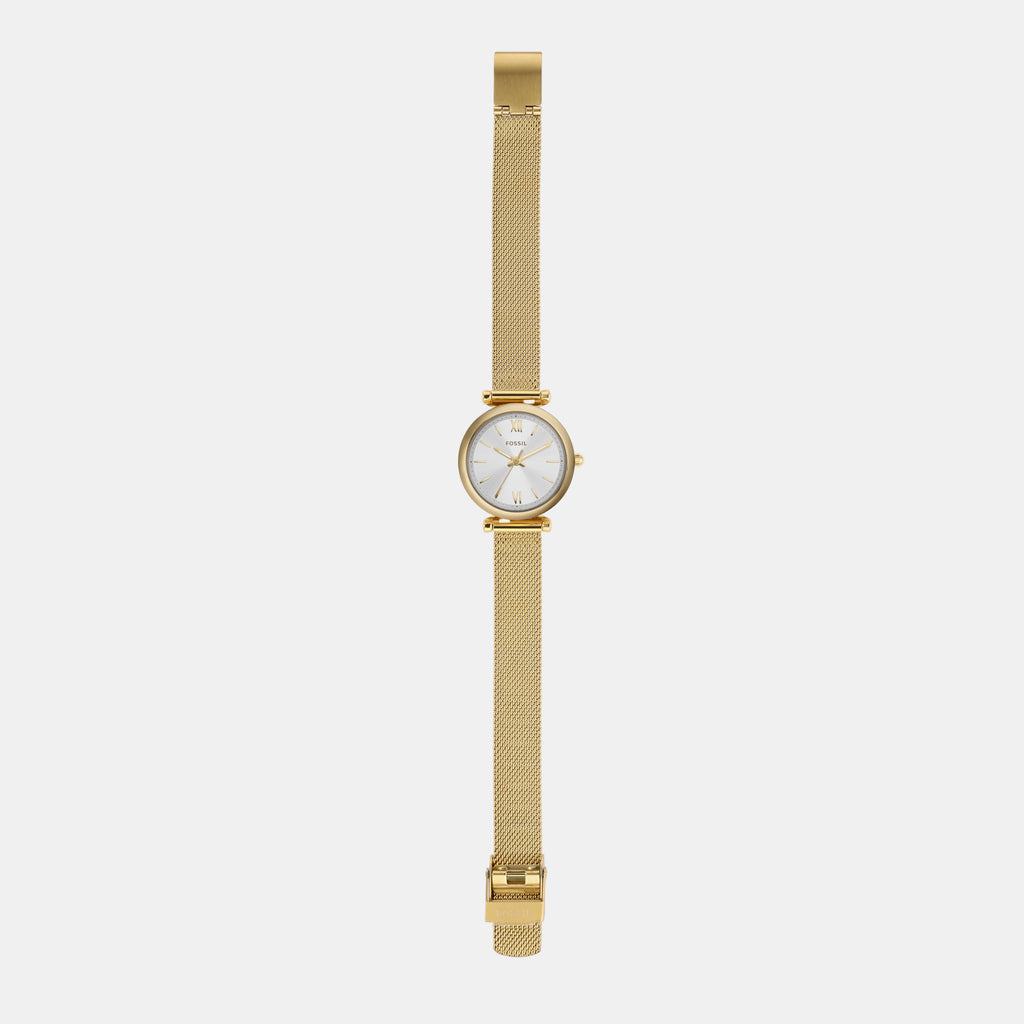 Carlie Women Quartz White Dial Analog Stainless Steel Watch ES5251SET