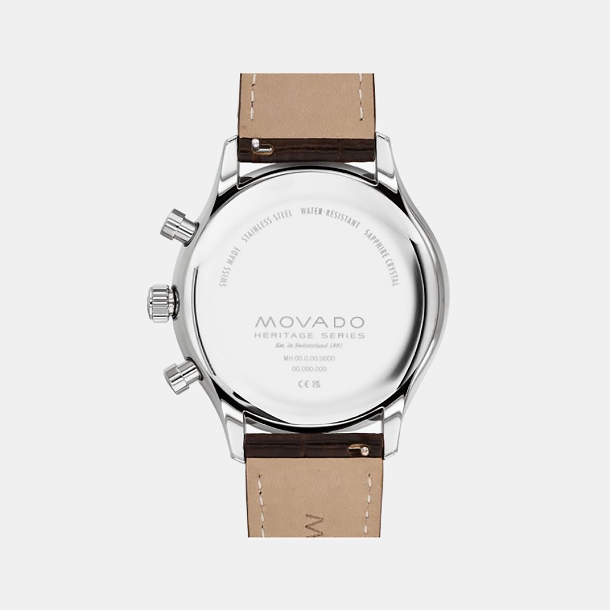 Movado Men Round White watch