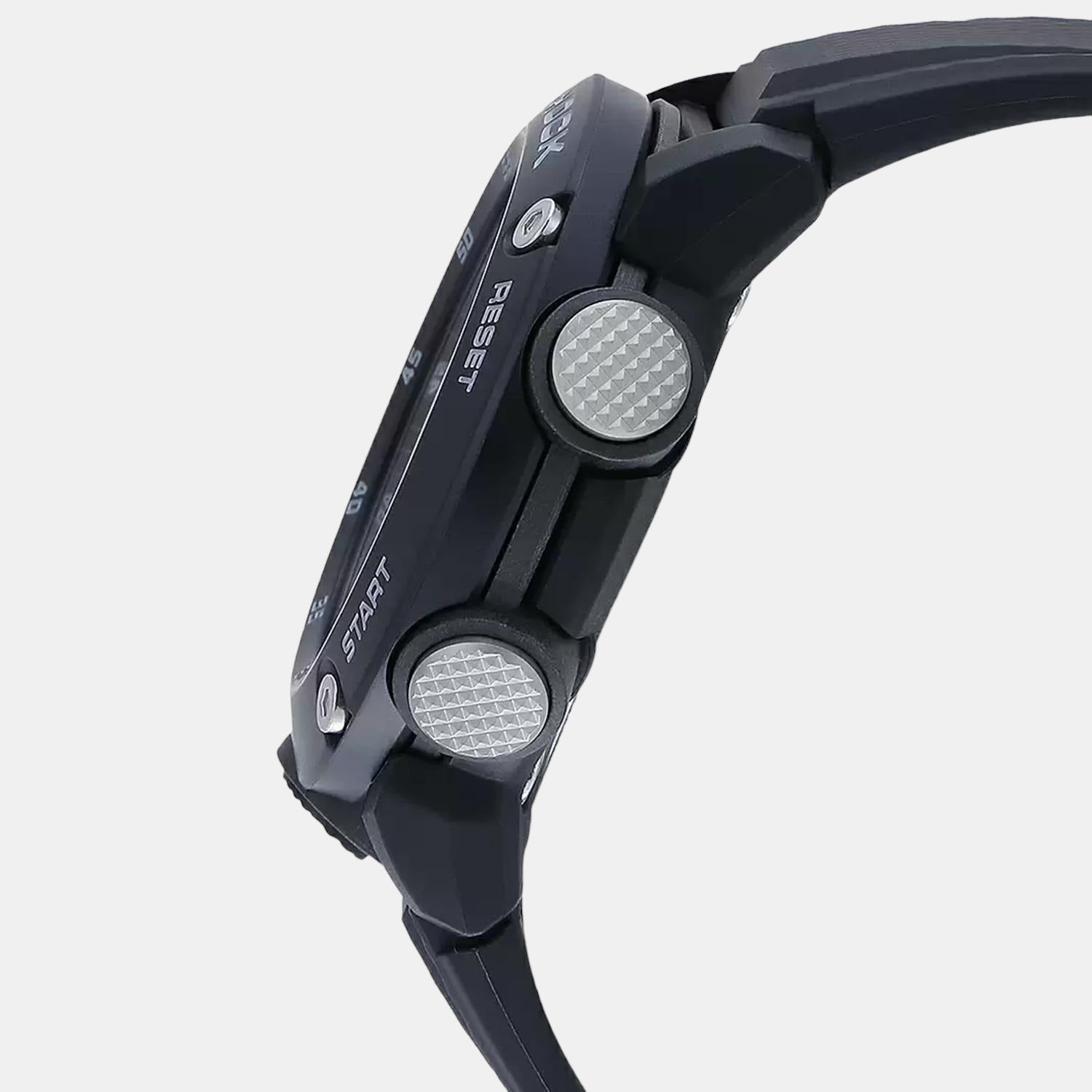 Casio Men Round Black watch