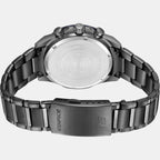 Edifice Men Quartz Black Dial Chronograph Stainless Steel Watch ED568