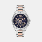 Michael Kors Round Blue Chronograph watch