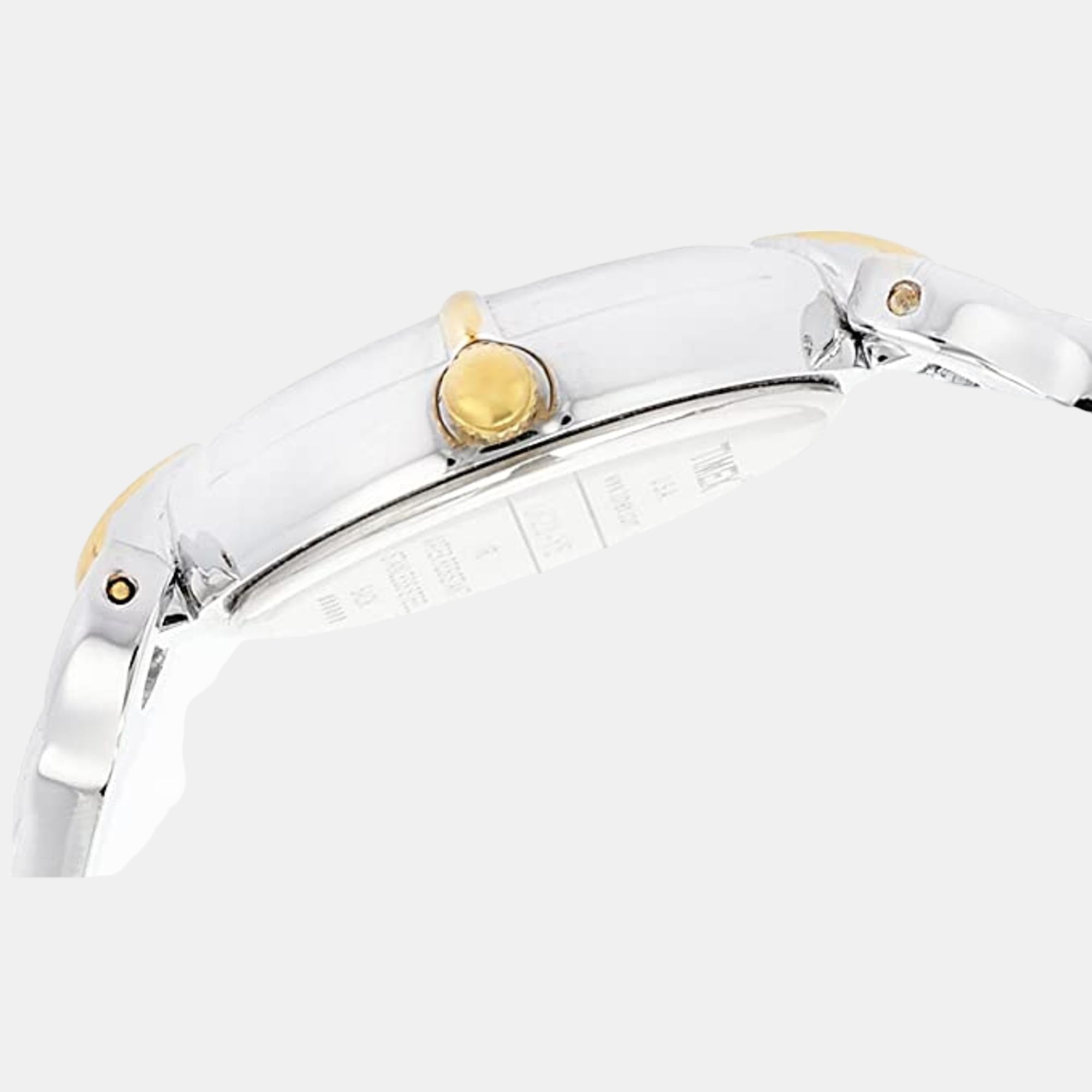 Classics Women Quartz Silver Dial Analog Stainless Steel Watch LK21