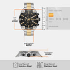 Diesel Stainless Steel Round watch