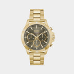 Boss Round Green Chronograph watch