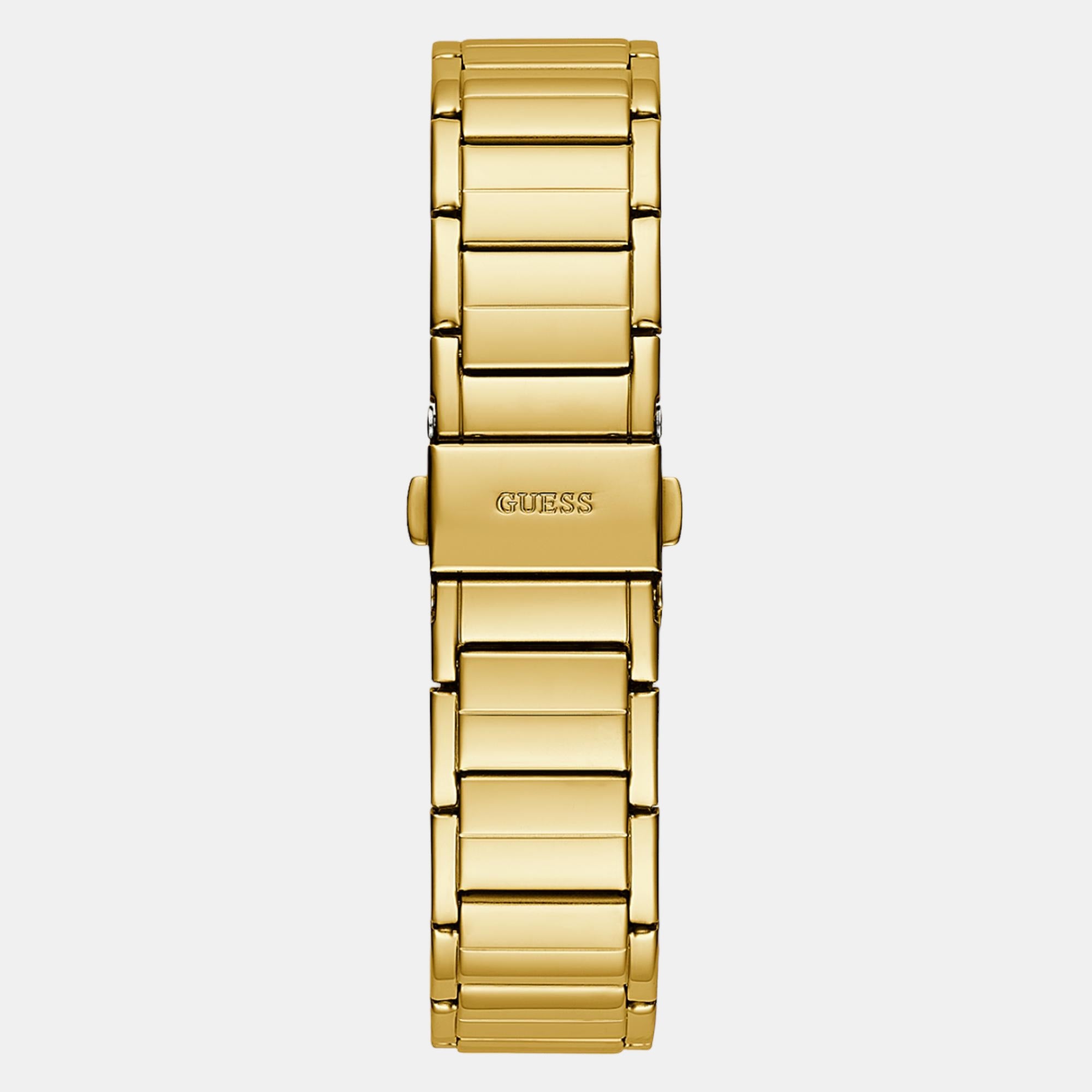 Fusion Women Quartz Gold Dial Chronograph Stainless Steel Watch GW0552L2