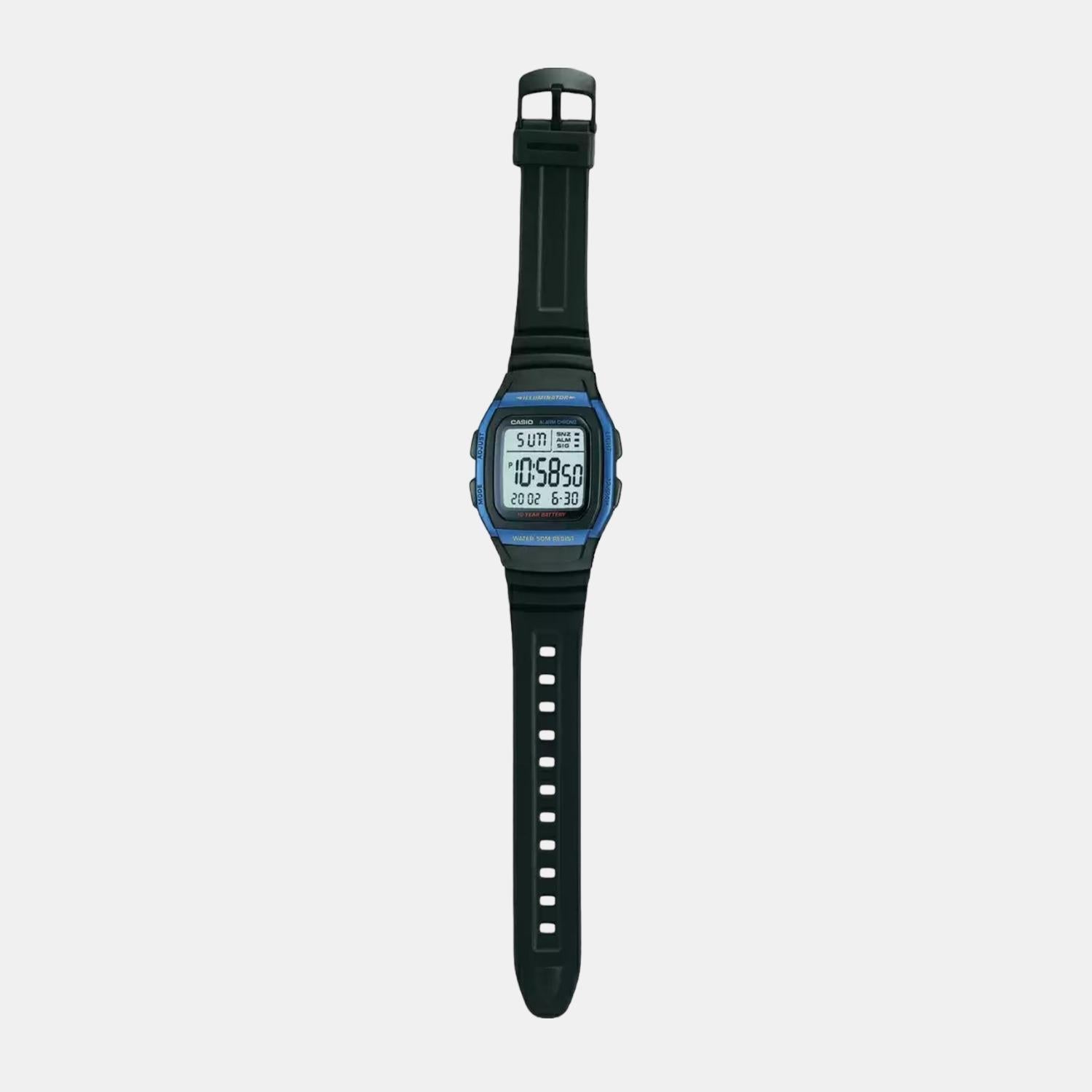 Casio Rectangular Quartz Digital Men watch