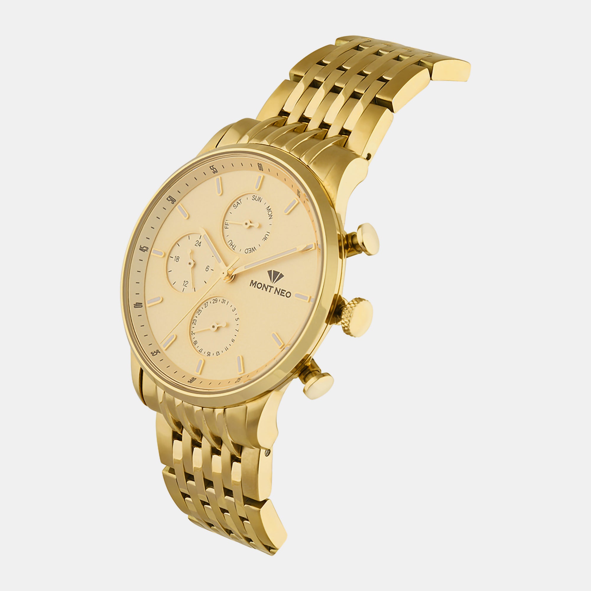 Mont Neo 44 mm Round Quartz watch