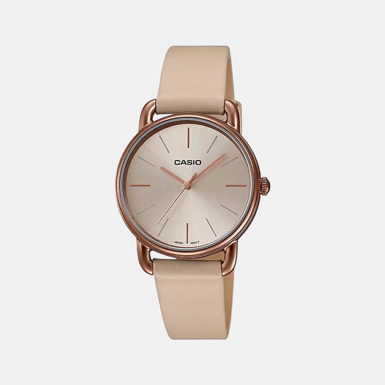 Casio Round Rose Gold Analog watch