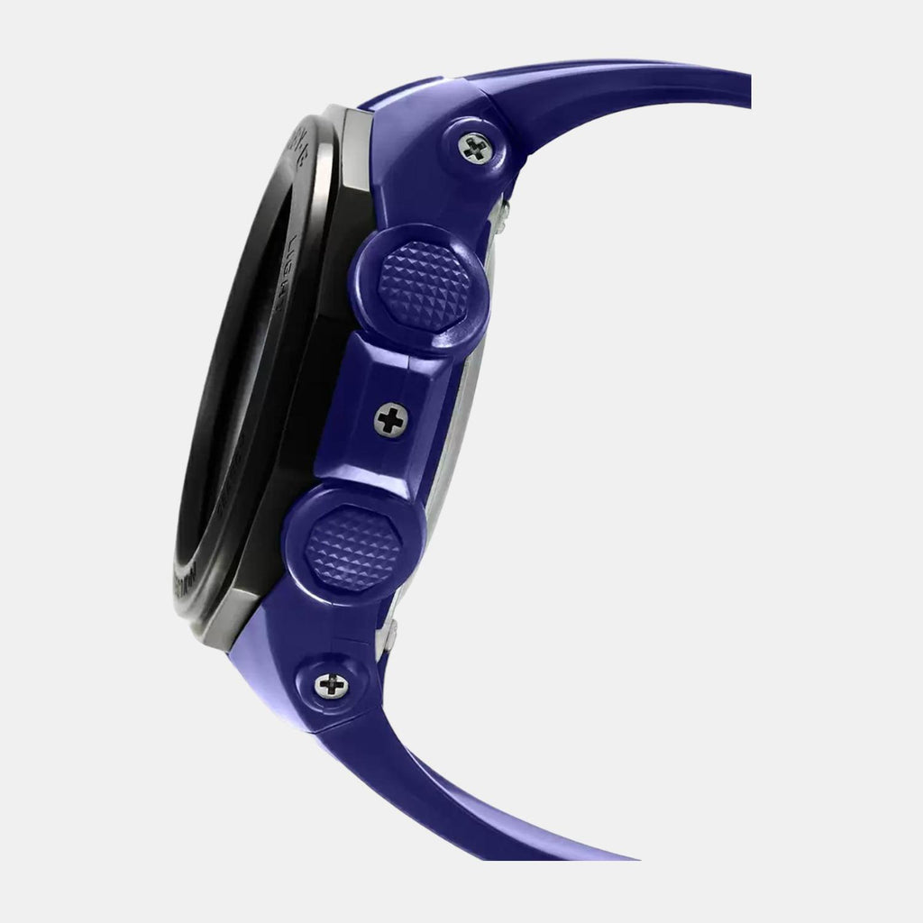 Casio Women Round Blue watch