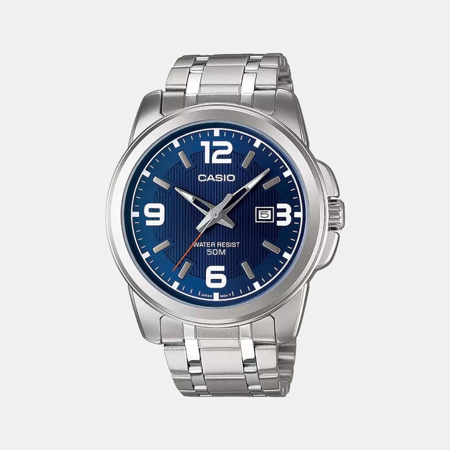 Casio Round Blue Analog watch