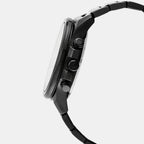 Casio Men Round Black watch