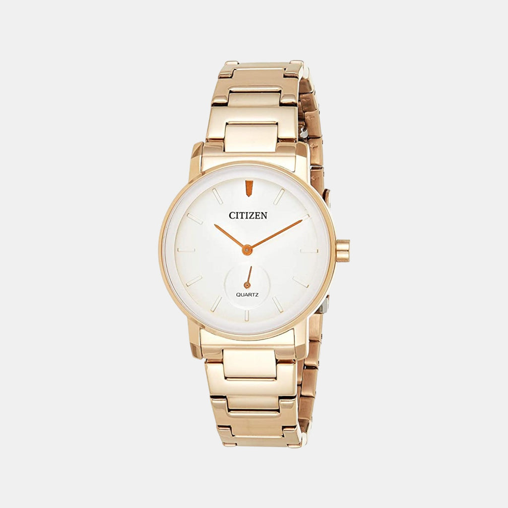 Citizen Round White Analog watch