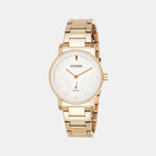 Citizen Round White Analog watch