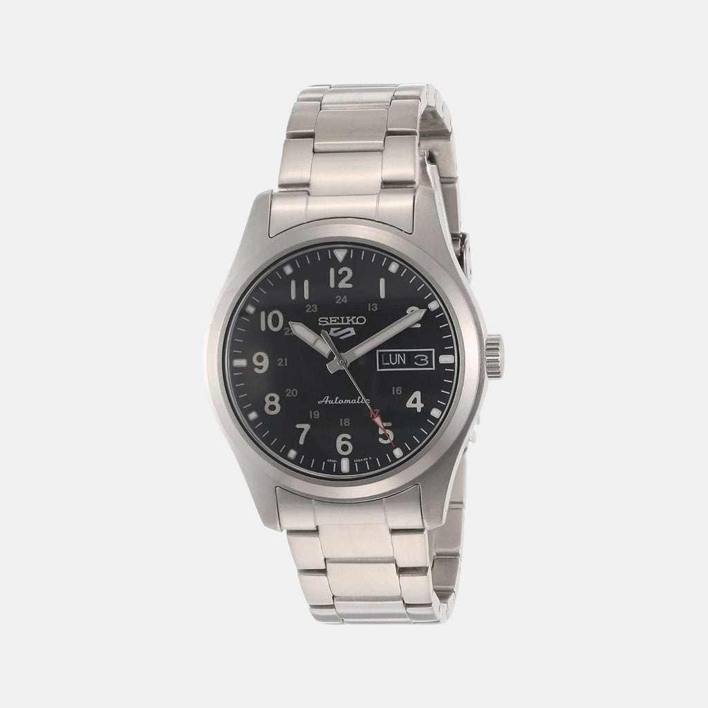 Seiko Round Black Analog watch