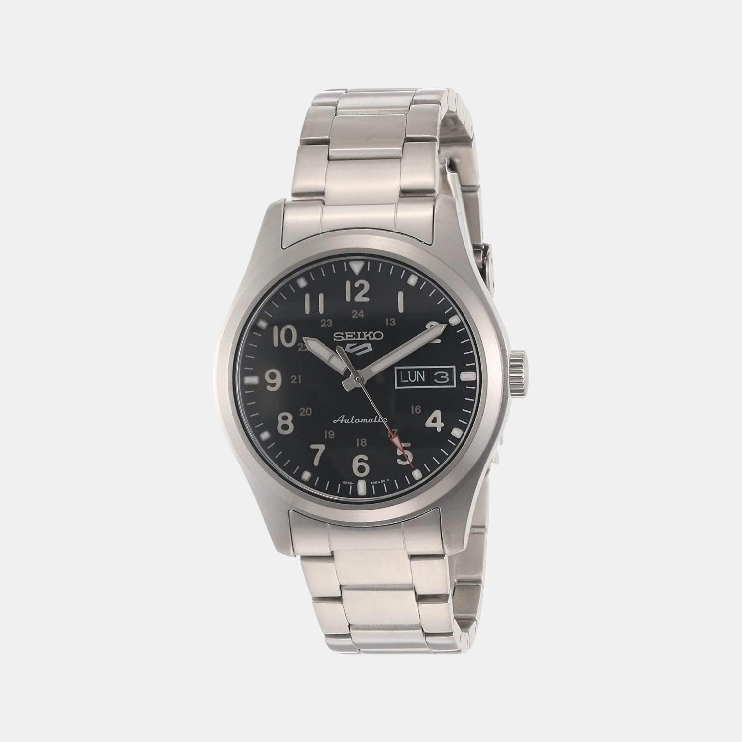 Seiko Round Black Analog watch