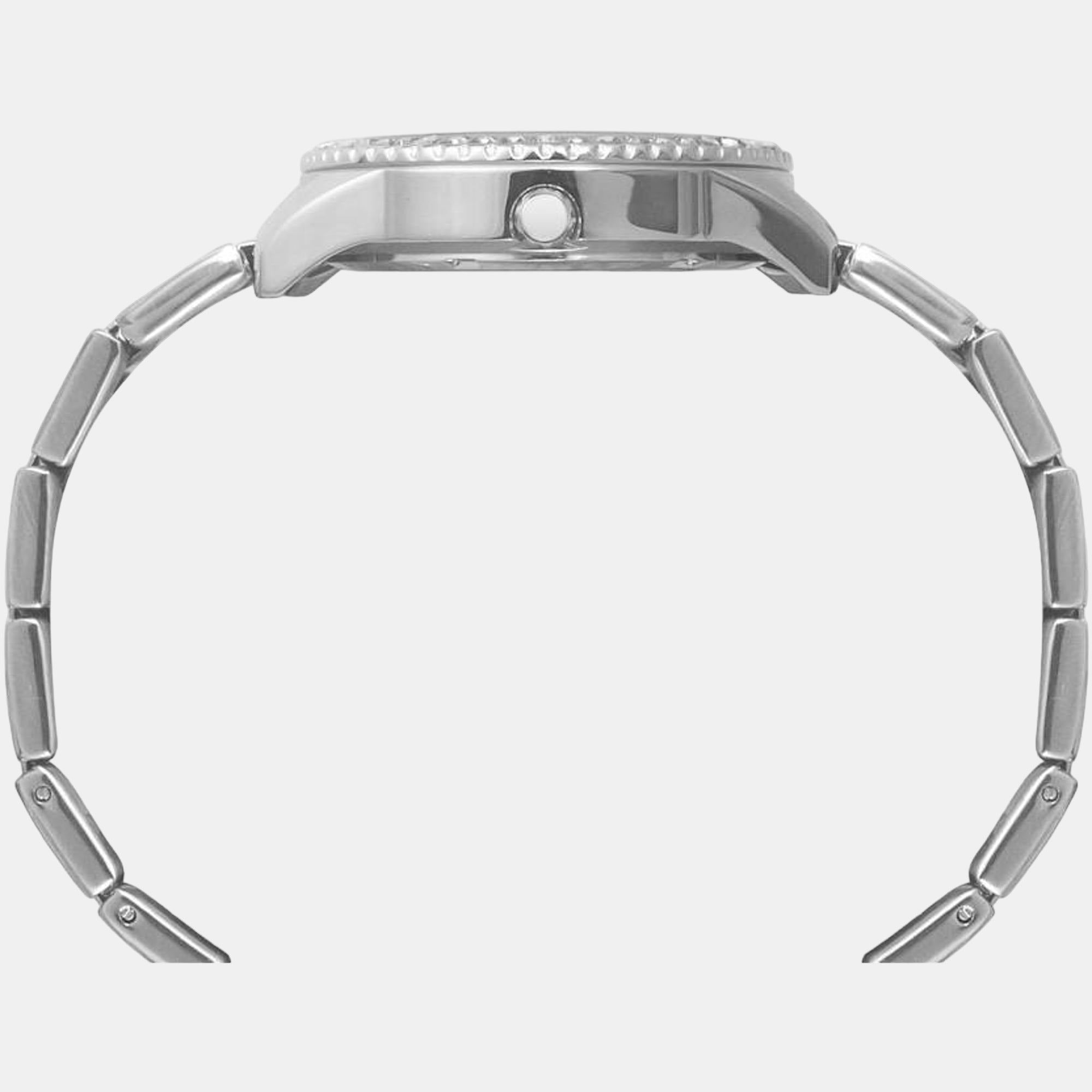 E Class Women Quartz Blue Dial Chronograph Stainless Steel Watch TWEL16800