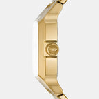 Cliffhanger Men Quartz Black Dial Analog Stainless Steel Watch DZ2151