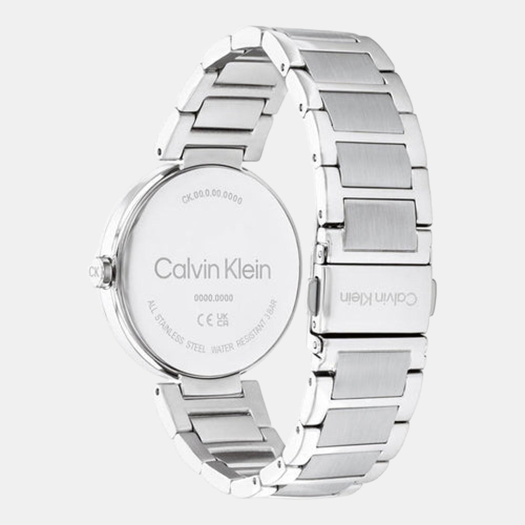 Ck Sensation Women Quartz Blue Dial Analog Stainless Steel Watch 25200250